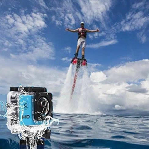 4K Waterproof Action Camera with WiFi & Wrist Remote”