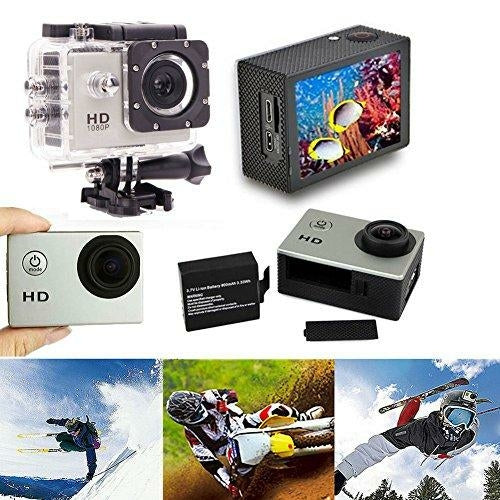 4K Waterproof Action Camera with WiFi & Wrist Remote”
