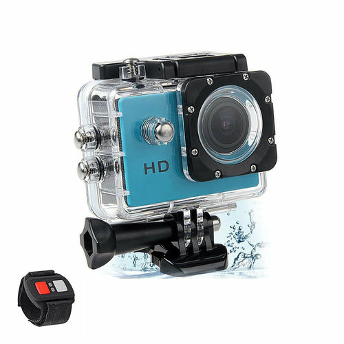 4K Waterproof Action Camera with WiFi & Wrist Remote”