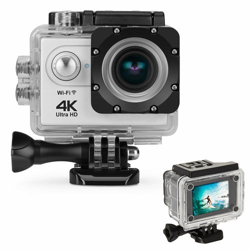 4K Waterproof Action Camera with WiFi & Wrist Remote”
